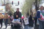 حماسه‌سازی مردم چهارمحال و بختیاری در روز قدس‎