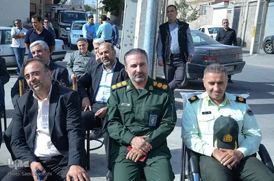 بازدید فرماندار تبریز از پروژه‌های افتتاحی بخش باسمنج‎