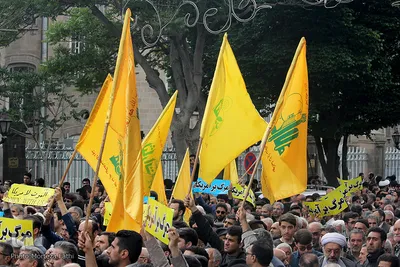 راهپیمایی مردم تبریز در اعتراض به بد عهدی آمریکا