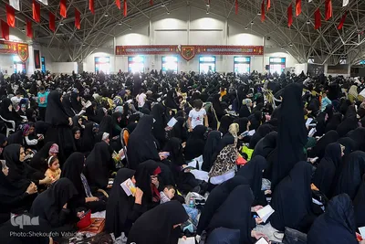 دعای عرفه در گلستان شهدای اصفهان