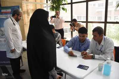 انتخابات ریاست جمهوری در بیمارستان کوثر سمنان