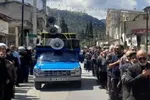 مراسم دسته روی بزرگداشت شهادت امام جعفرصادق(ع) در بهشهر