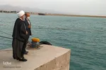 بازدید آیت الله صفایی بوشهری از روستای خورشهاب و بررسی مشکلات این روستا
