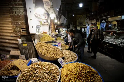 حال و هوای بازار تهران در شب عید