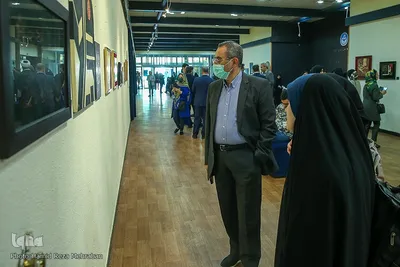 افتتاح نمایشگاه ماه تمام