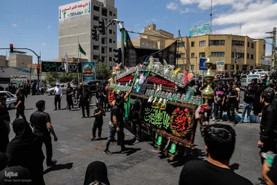 عزاداری ظهر عاشورا در تبریز