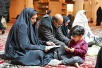 قرائت دعای کمیل به‌مناسبت ایام فاطمیه و چهلم شهدای بیمارستان المعمدانی غزه
