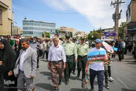 راهپیمایی روز قدس در شیراز