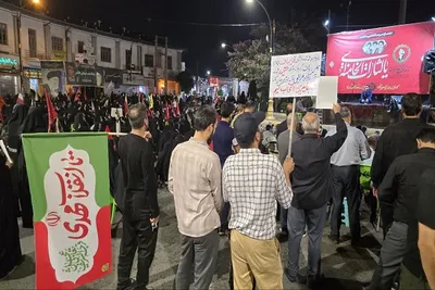  اجتماع امت انقلابی و خونخواه بابلسر در شب شهادت امام حسن عسکری(ع) و چهلم «امام شهید»