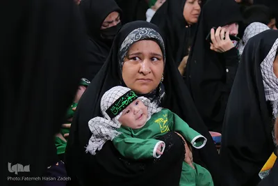 مراسم شیرخوارگان حسینی در یاسوج