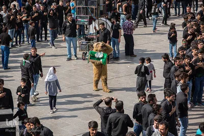 مراسم عزاداری ظهر عاشورا در قزوین