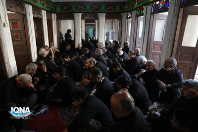 بزم روضه روز ۲۸صفر در منزل مرحوم محمدباقر روحانی