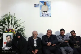 دیدار با خانواده شهید مدافع حرم محرم ترک