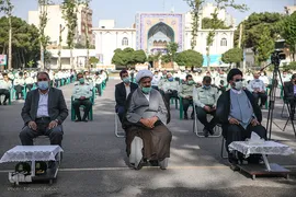 اختتامیه محافل انس با قرآن ماه مبارک رمضان سازمان عقیدتی سیاسی فرماندهی انتظامی تهران بزرگ