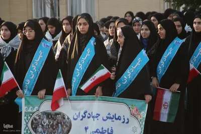 رزمایش جهادگران فاطمی در اهر