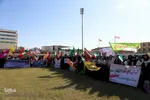 تجدید بیعت بسیجیان با مقام معظم رهبری و آرمان های امام خمینی(ره)