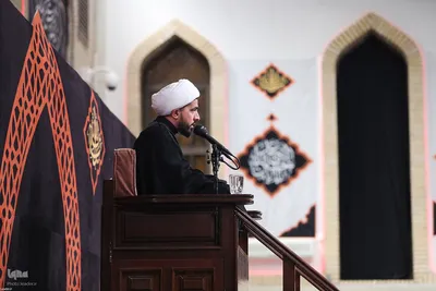 مراسم عزاداری شب هشتم محرم ۱۴۴۷ در حسینیه امام خمینی