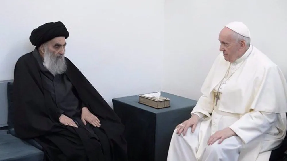 In Letter to Pope, Ayatollah Sistani Urges ‘Concerted Efforts’ to Promote Interfaith Respect