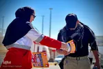 استقرار قرارگاه مرزی امداد و نجات در مرز تمرچین پیرانشهر‎