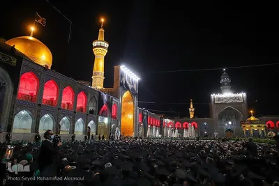 مراسم شام غریبان شهادت امام رضا(ع)