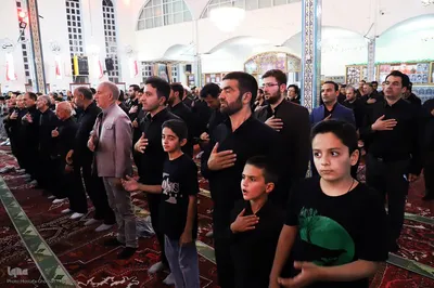 مراسم شام غریبان رهبر شهید انقلاب در اهر