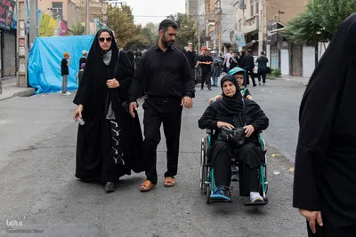 پیاده‌روی جاماندگان اربعین حسینی در کرج