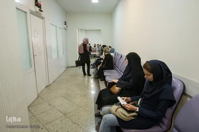 داوطلبان اهدای خون به زلزله زدگان کرمانشاه