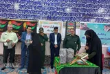 خادمان مساجد و حسینیه‌های روستای گورک دژگاه تجلیل شدند + عکس