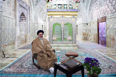 مراسم تحویل سال نو در آستان مقدس سید حمزه(ع) تبریز