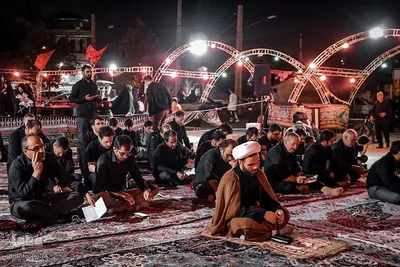 عزاداری عاشقان حسینی در ارومیه‎
