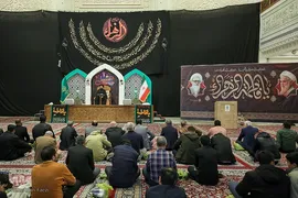 مراسم سالگرد ارتحال حضرت آیت‌الله صدررالدین حائری شیراز