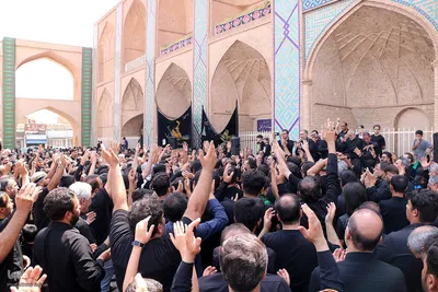 آیین نخل برداری هیئت حسینی نظرکرده یزد‎