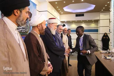 آیین اختتامیه همایش بین‌المللی اندیشه‌های قرآنی آیت‌الله خامنه‌ای در حرم شاهچراغ(ع)