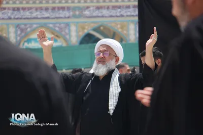 حال و هوای مسجد مقدس جمکران در روز شهادت امام حسن عسکری(ع)