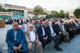 سفره افطاری ساده در بازار پانزده خرداد