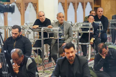 مرثیه سرایی حاج صادق آهنگران در رثای شهادت حضرت فاطمه سلام‌الله‌علیها
