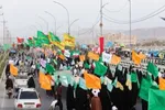 شادپیمایی قمی‌ها در روز نیمه شعبان به سمت مسجد جمکران آغاز شد
