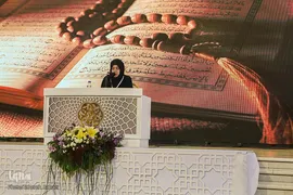 مرحله نیمه نهایی متسابقان سومین دوره مسابقات بین‌المللی قرآن بانوان