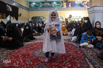 مراسم دومین سالگرد شهادت سردار قاسم سلیمانی در قزوین‎‎