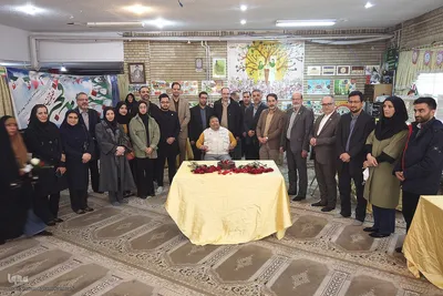 دیدار رییس جهاد دانشگاهی با جانبازان آسایشگاه ثارالله