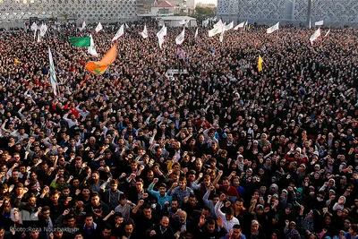 جشن عید بیعت در میدان امام حسین(ع) تهران