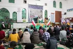 مراسم یاد بود شهدای شاه چراغ در مسجد جامع حسین آباد ناظم