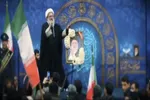 فیلم | پای علم رهبر منتخب، جان خواهیم برد