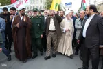 حضور اراکی‌ها در راهپیمایی 13 آبان