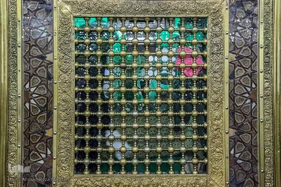 مراسم غبارروبی و عطرافشانی حرم مطهر علی بن حمزه(ع)‎‎