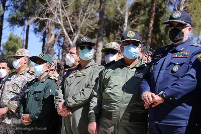مراسم تشییع پیکر مطهر شهید سرهنگ دوم خلبان «صادق فلاحی» در شیراز‎‎