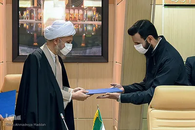 مراسم تکریم و معارفه معاون فرهنگی نهاد نماینده ولی فقیه در استان فارس‎‎