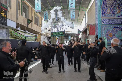 دسته عزاداری سادات و روحانیون شهرستان خمینی شهر