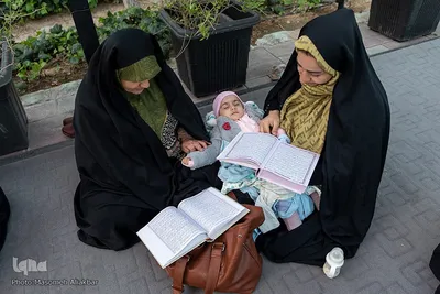 جزءخوانی قرآن درجشنواره لاله‏‎های کرج‎‎