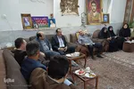 دیدار مسئولان جهاددانشگاهی سمنان با خانواده شهید نیک ذات‎
